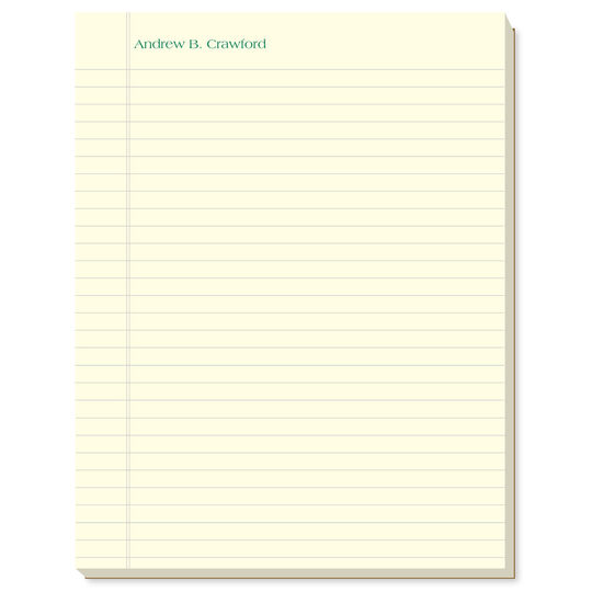 Large Lined Notepads